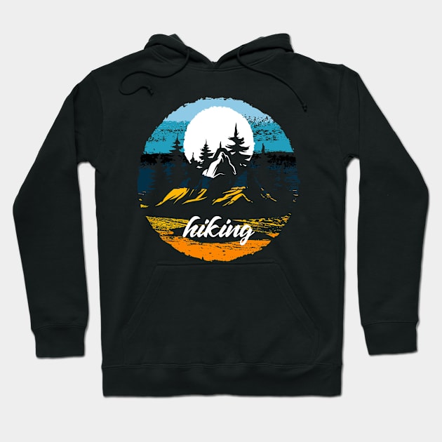 Hiking Hoodie by Creative Brain